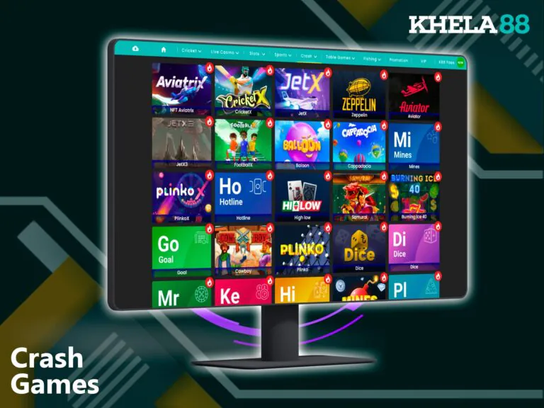 Crash games at khela88
